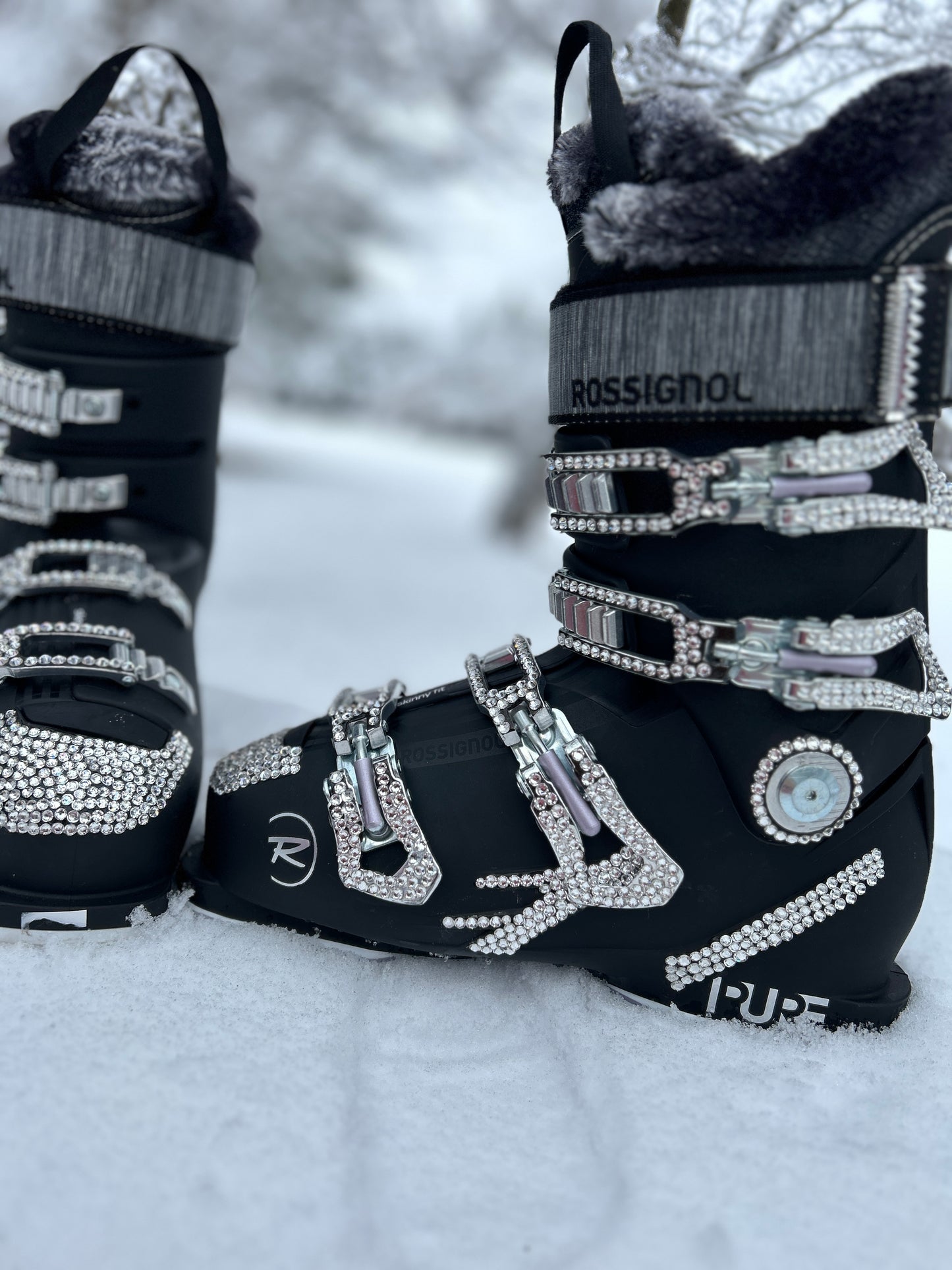 Custom Swarovski Ski Boots