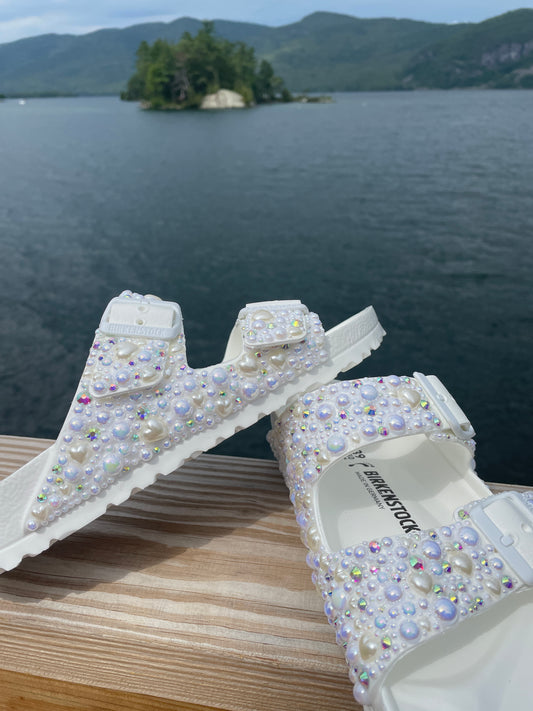 Bridal Birkenstock Arizona Eva