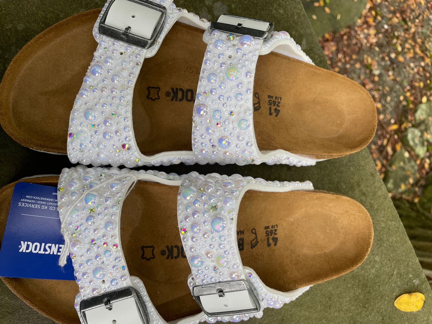 Bridal Birkenstock Arizona