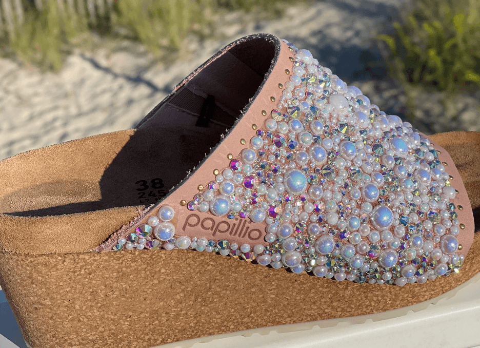 Bedazzled Birkenstock Wedge Namica Sandal