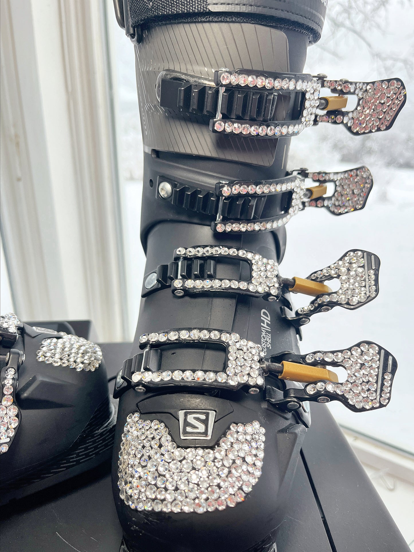 Custom Swarovski Ski Boots