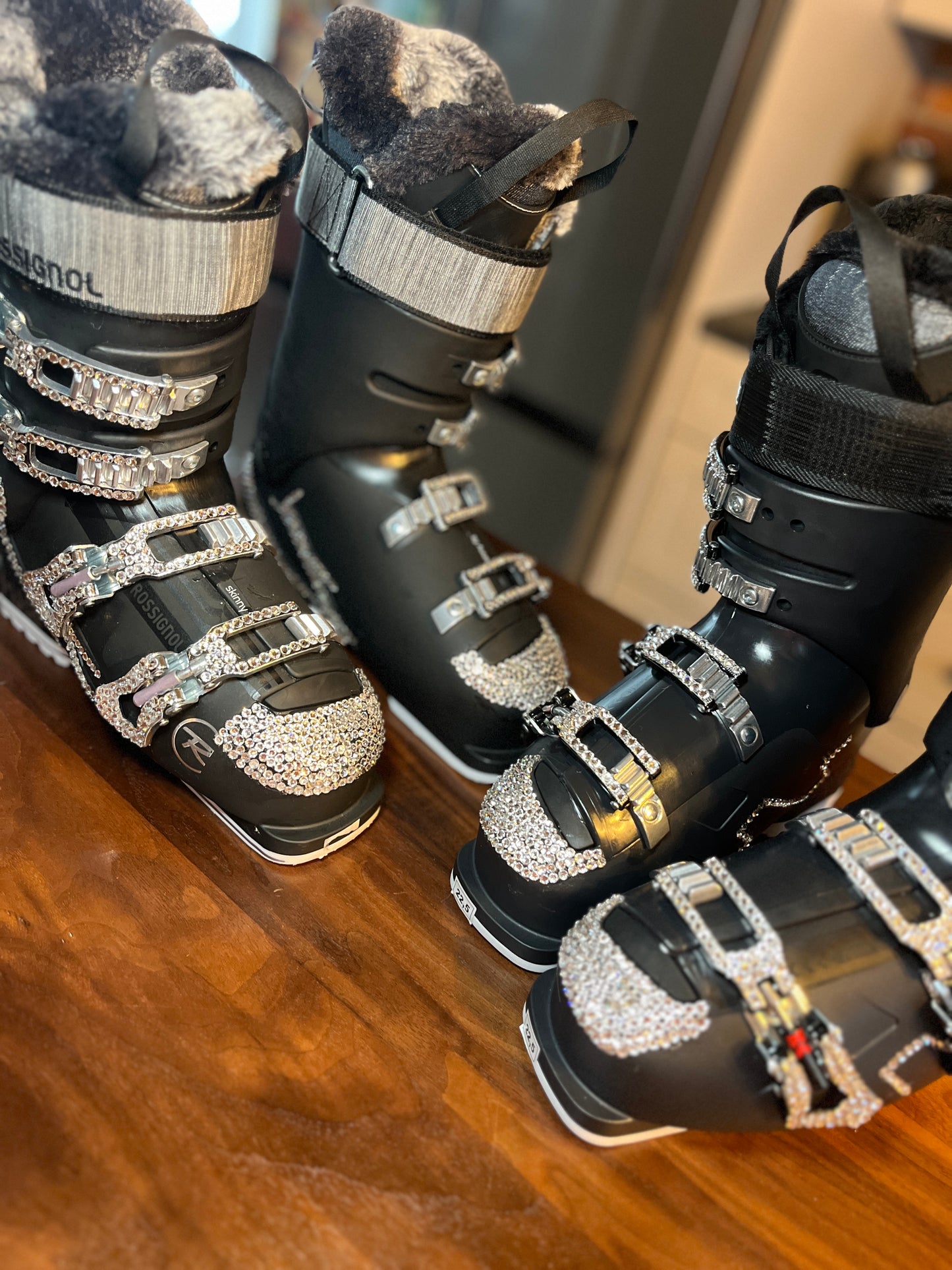 Custom Swarovski Ski Boots