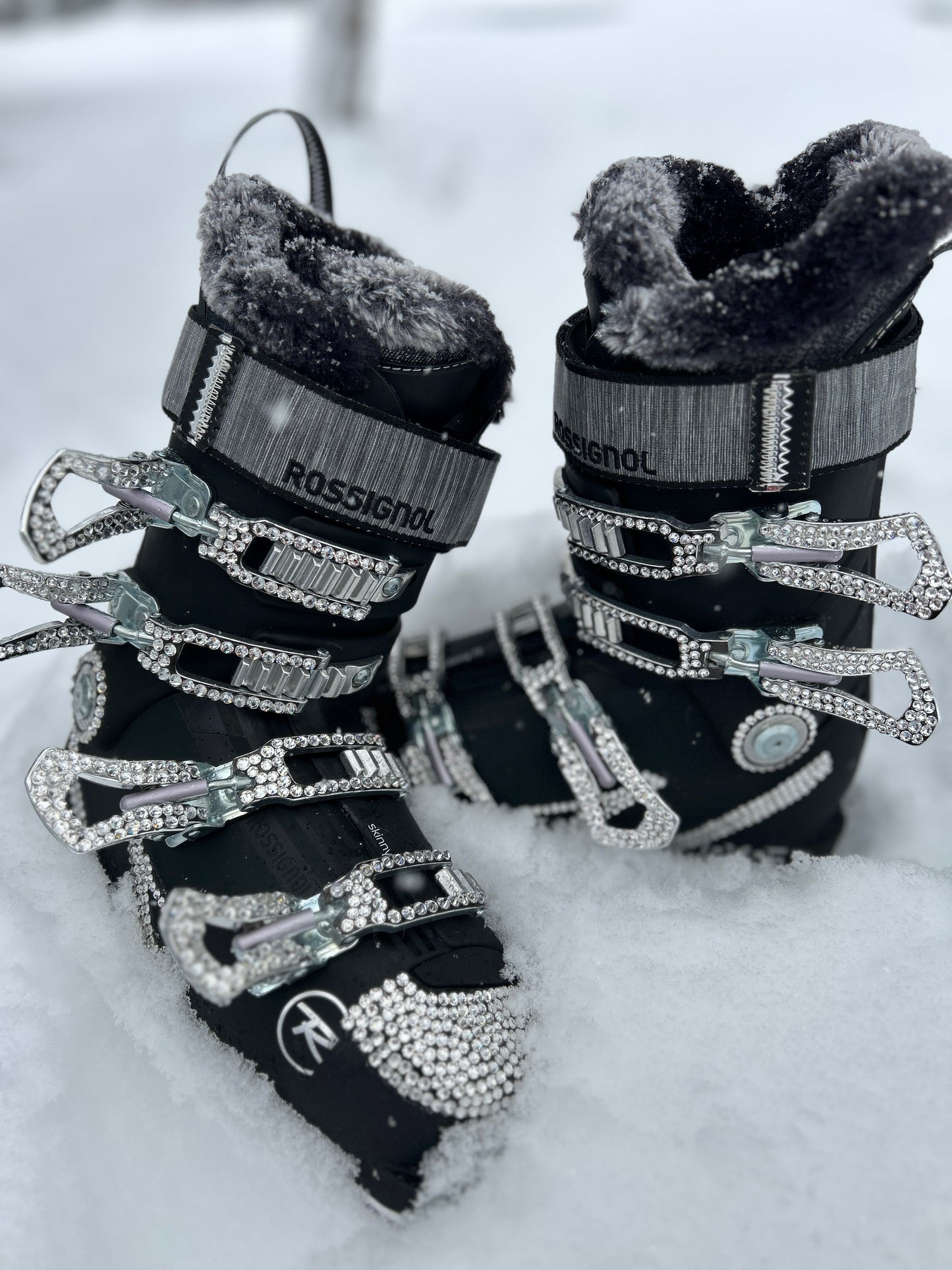 Custom Swarovski Ski Boots