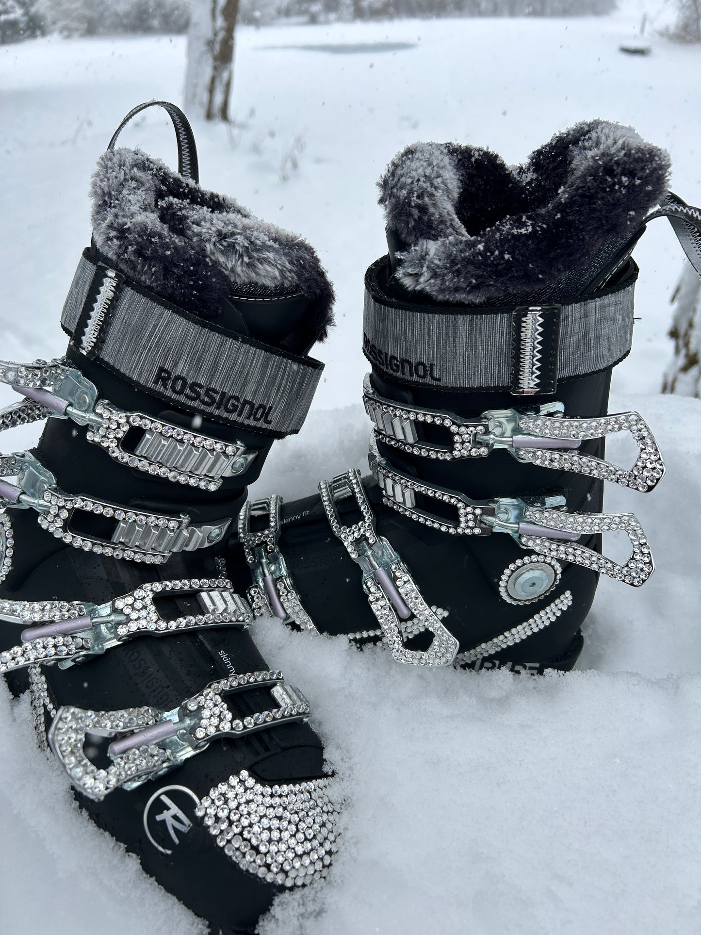 Custom Swarovski Ski Boots