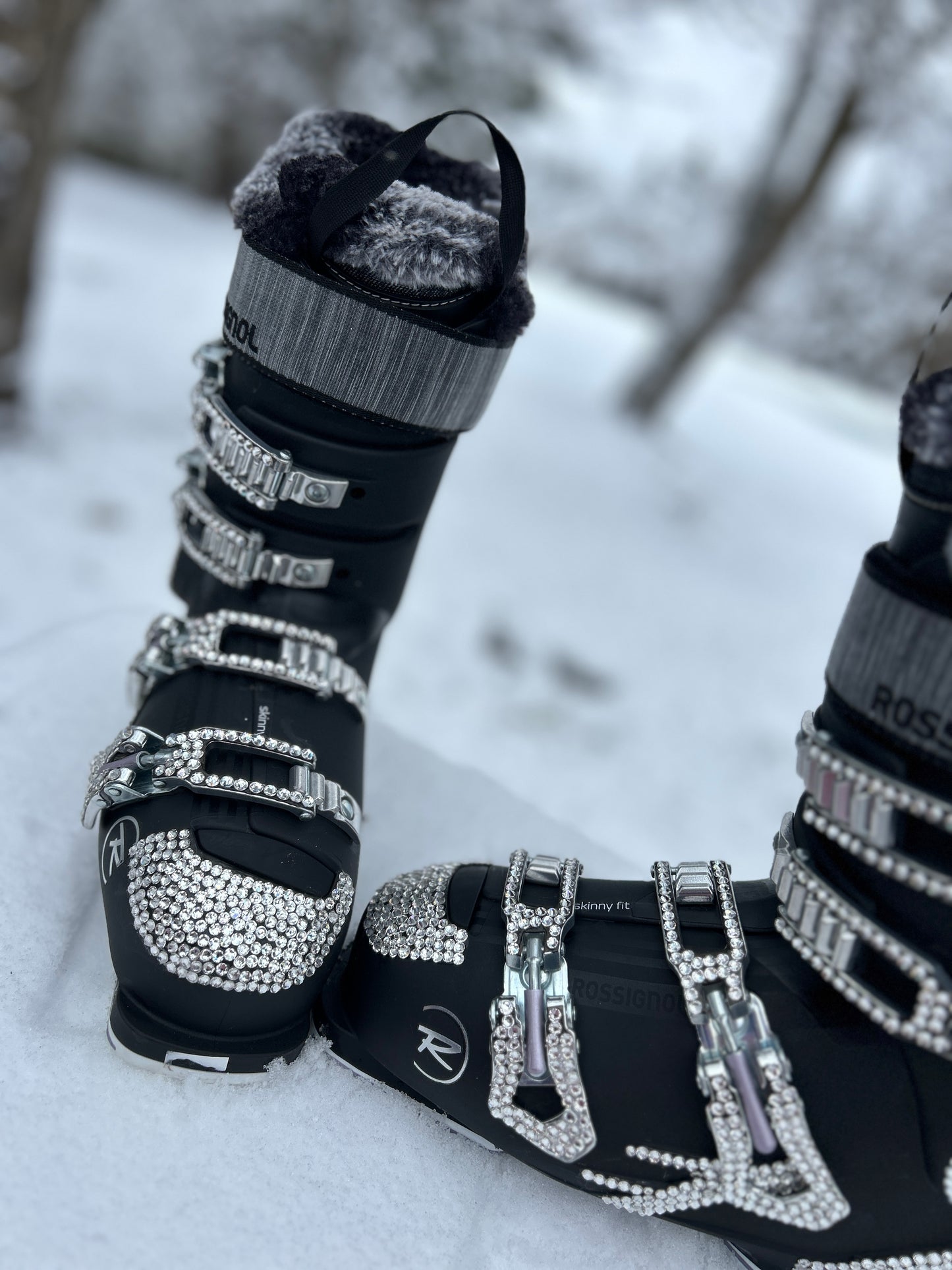 Custom Swarovski Ski Boots