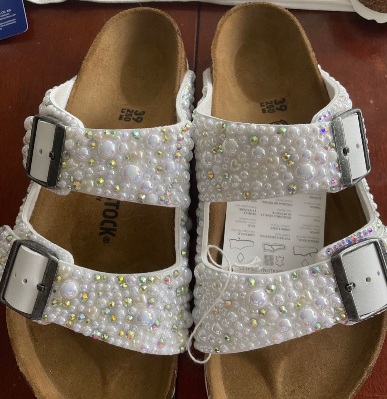 Bridal Birkenstock Arizona