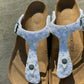 Bridal Bedazzled Birkenstock Gizeh