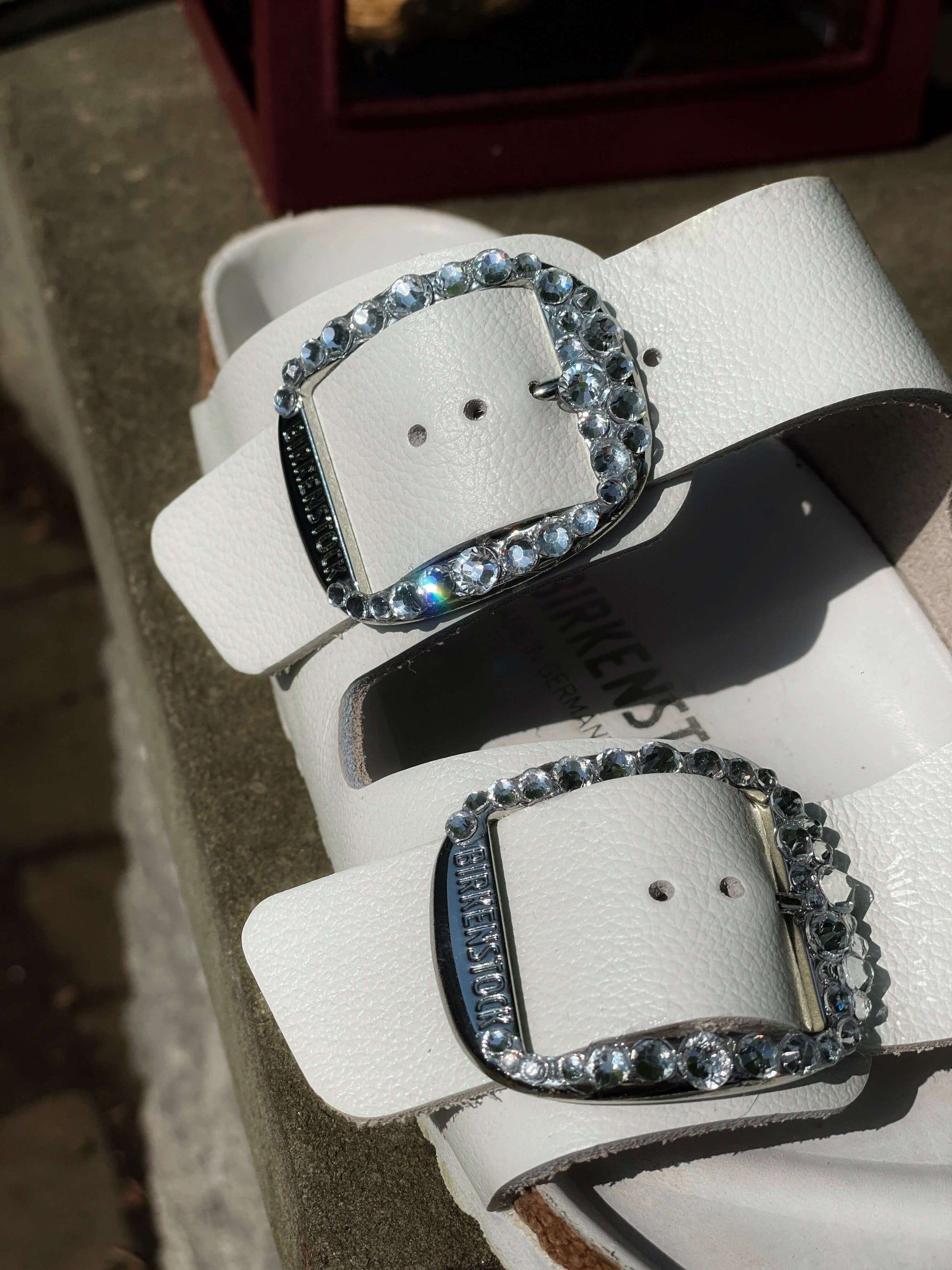 Big Buckle Bedazzled Birkenstock Multicolor