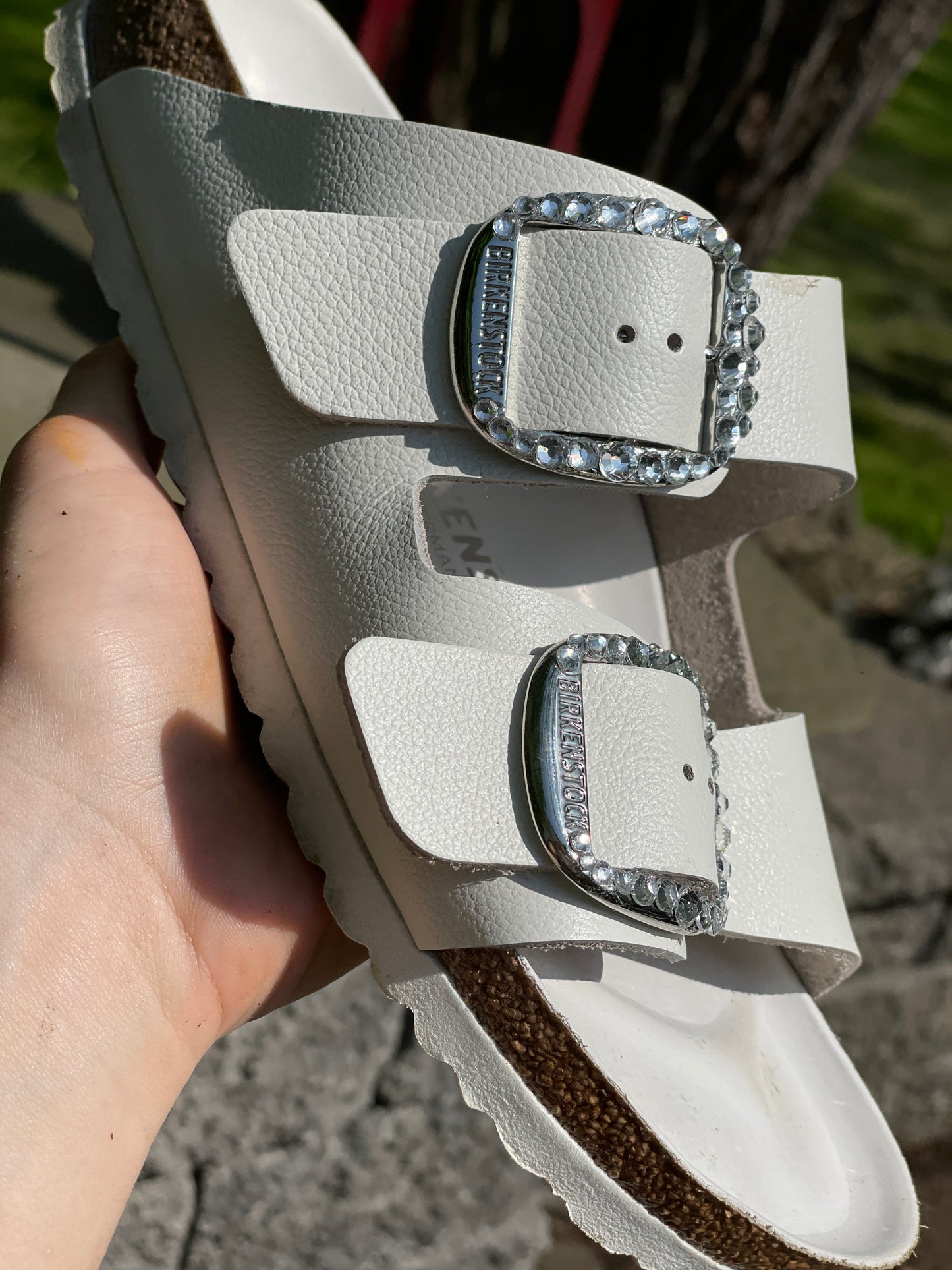 Big Buckle Bedazzled Birkenstock Multicolor