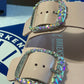Big Buckle Bedazzled Birkenstock Multicolor