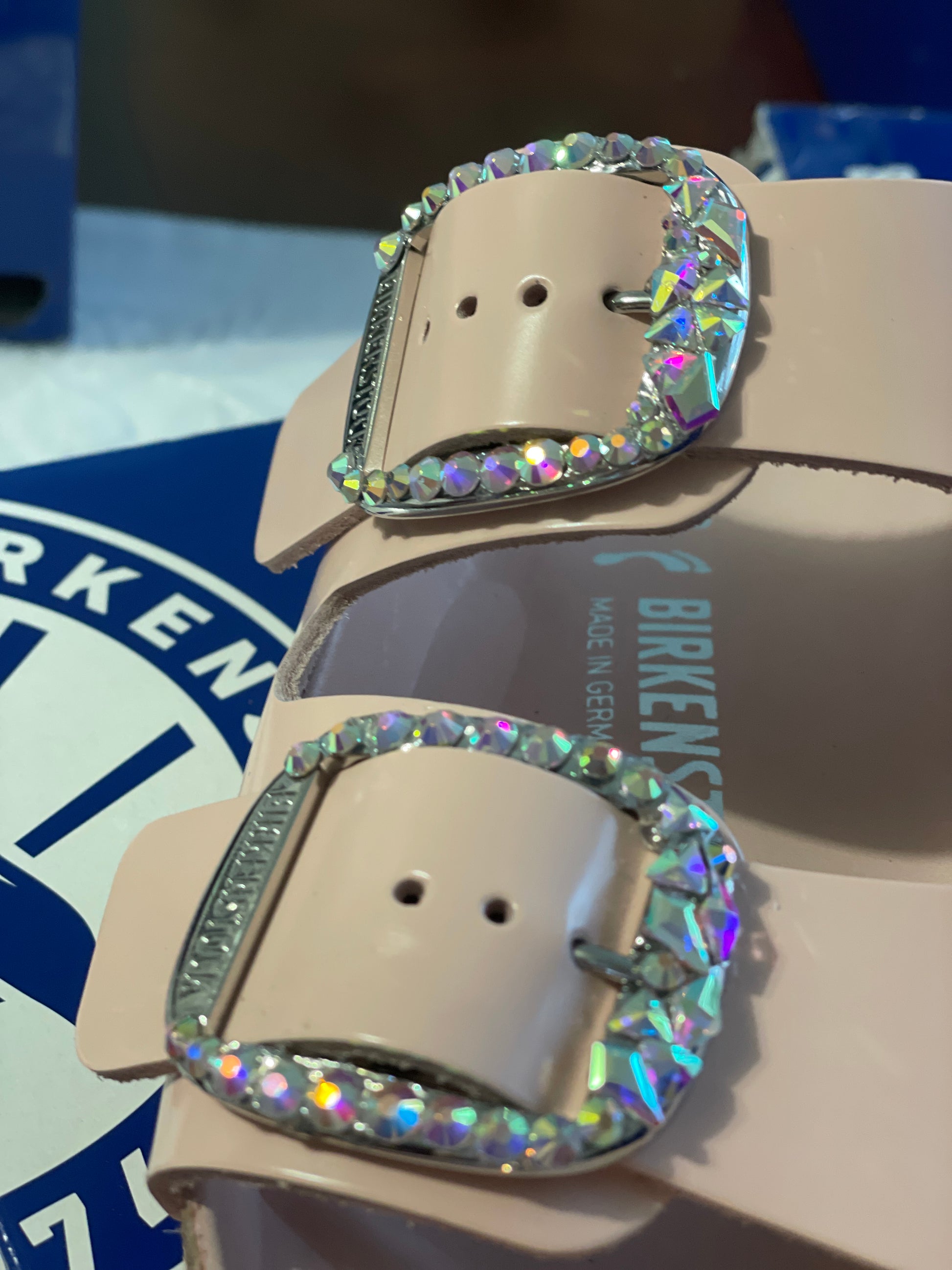 Big Buckle Bedazzled Birkenstock Multicolor