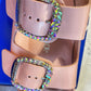 Big Buckle Bedazzled Birkenstock Multicolor