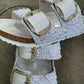 Big Buckle Bedazzled Birkenstock Multicolor