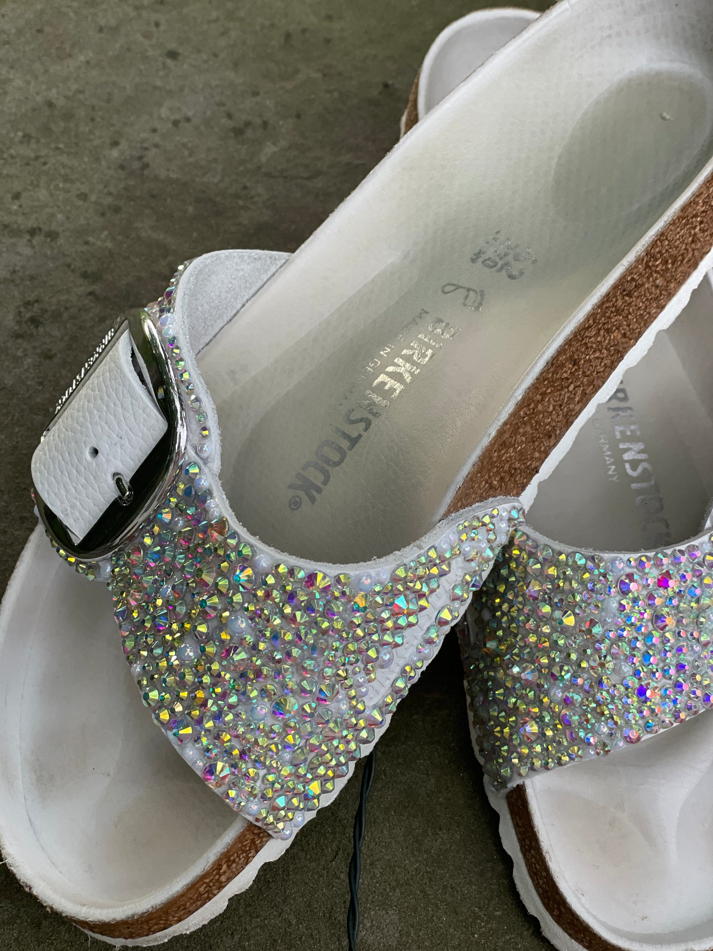 Bedazzled Big Buckle Birkenstock Madrid