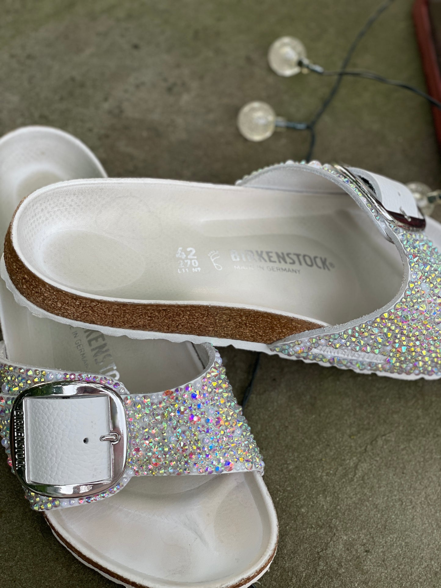 Bedazzled Big Buckle Birkenstock Madrid