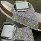 Bedazzled Big Buckle Birkenstock Madrid